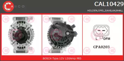Генератор (CASCO: CAL10429AS)
