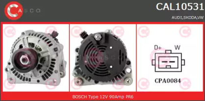 Генератор (CASCO: CAL10531AS)