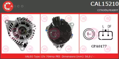 Генератор (CASCO: CAL15210GS)