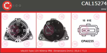 Генератор (CASCO: CAL15274AS)