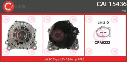 Генератор (CASCO: CAL15436GS)