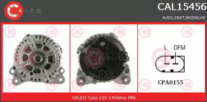 Генератор (CASCO: CAL15456GS)