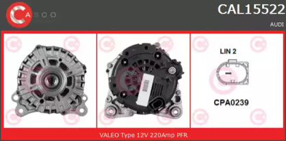 Генератор (CASCO: CAL15522GS)