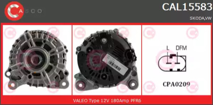 Генератор (CASCO: CAL15583GS)