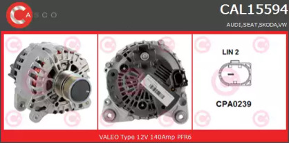 Генератор (CASCO: CAL15594GS)