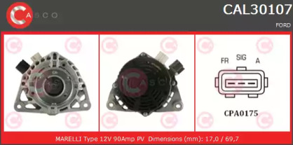 Генератор (CASCO: CAL30107GS)