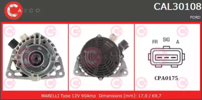 Генератор (CASCO: CAL30108GS)