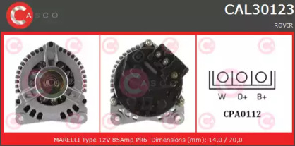 Генератор (CASCO: CAL30123AS)