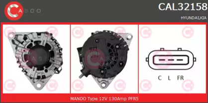Генератор (CASCO: CAL32158GS)