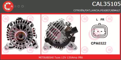 Генератор (CASCO: CAL35105GS)