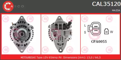 Генератор (CASCO: CAL35120AS)