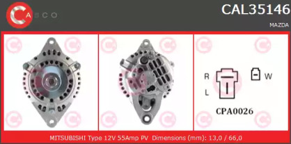 Генератор (CASCO: CAL35146AS)