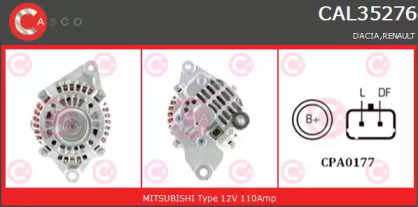 Генератор (CASCO: CAL35276GS)