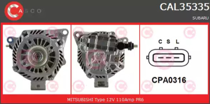 Генератор (CASCO: CAL35335GS)