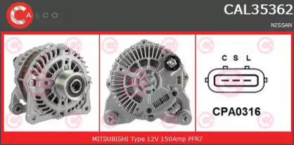 Генератор (CASCO: CAL35362GS)