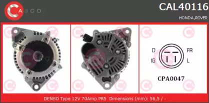 Генератор (CASCO: CAL40116AS)