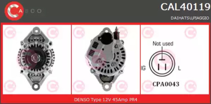 Генератор (CASCO: CAL40119AS)