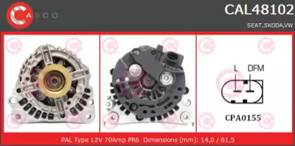 Генератор (CASCO: CAL48102GS)