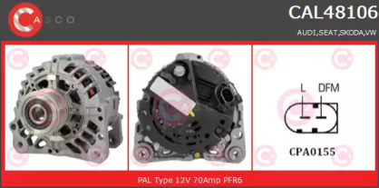 Генератор (CASCO: CAL48106GS)