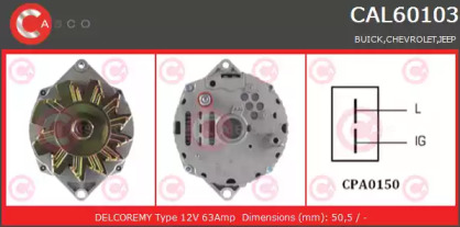 Генератор (CASCO: CAL60103AS)