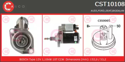 Стартер (CASCO: CST10108AS)