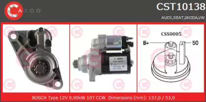 Стартер (CASCO: CST10138AS)