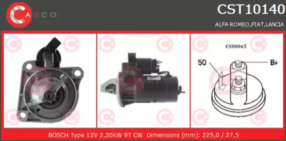 Стартер (CASCO: CST10140AS)