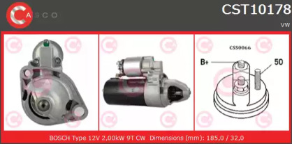 Стартер (CASCO: CST10178RS)