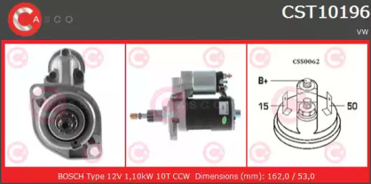 Стартер (CASCO: CST10196AS)