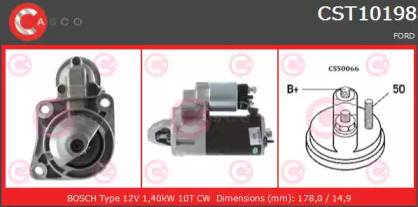 Стартер (CASCO: CST10198AS)