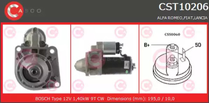 Стартер (CASCO: CST10206AS)