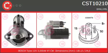 Стартер (CASCO: CST10210AS)