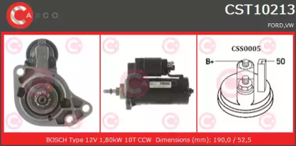 Стартер (CASCO: CST10213RS)