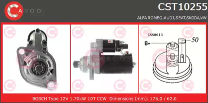 Стартер (CASCO: CST10255GS)