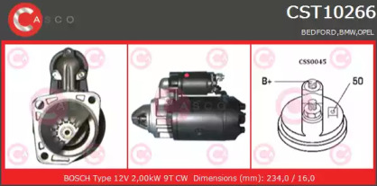 Стартер (CASCO: CST10266AS)