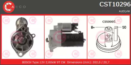 Стартер (CASCO: CST10296AS)