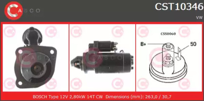 Стартер (CASCO: CST10346AS)