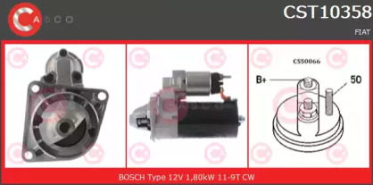 Стартер (CASCO: CST10358AS)