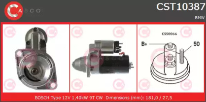 Стартер (CASCO: CST10387GS)