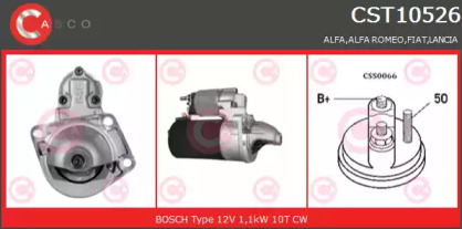 Стартер (CASCO: CST10526GS)