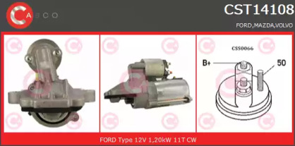 Стартер (CASCO: CST14108GS)