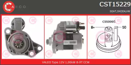 Стартер (CASCO: CST15229GS)
