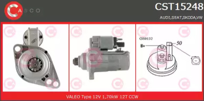Стартер (CASCO: CST15248GS)