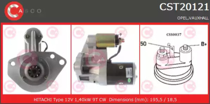 Стартер (CASCO: CST20121AS)