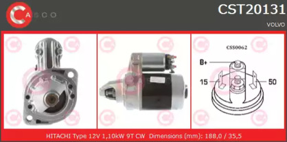 Стартер (CASCO: CST20131AS)