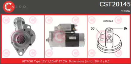 Стартер (CASCO: CST20145AS)
