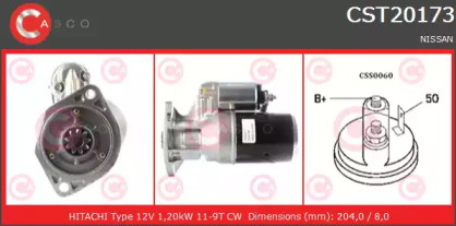 Стартер (CASCO: CST20173AS)