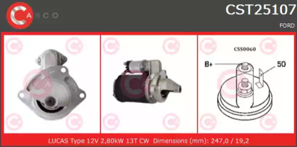 Стартер (CASCO: CST25107GS)