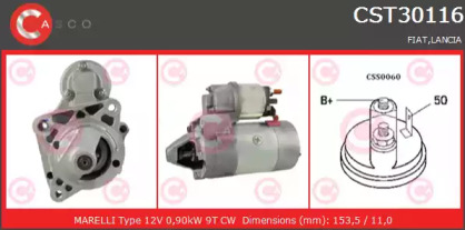 Стартер (CASCO: CST30116GS)