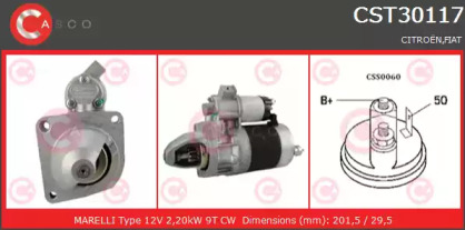 Стартер (CASCO: CST30117RS)